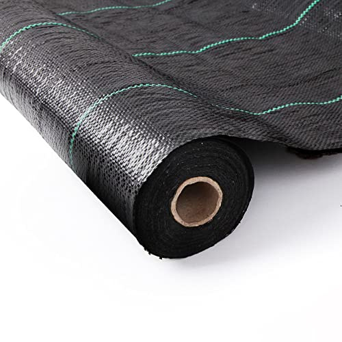 Instahut Weed Mat 1.83 x 50m Woven Weedmat 85gsm