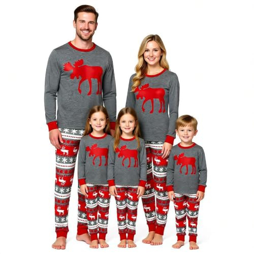 Winging Day Family Matching Cotton Pajamas Sleepwear Sets