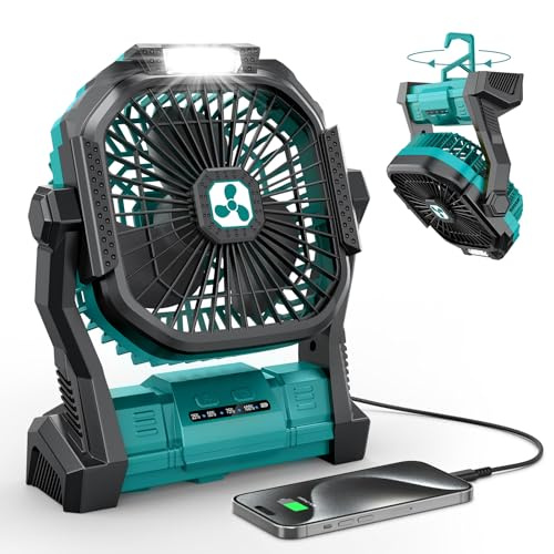 ONLYNEW F660 Rechargeable Camping Fan