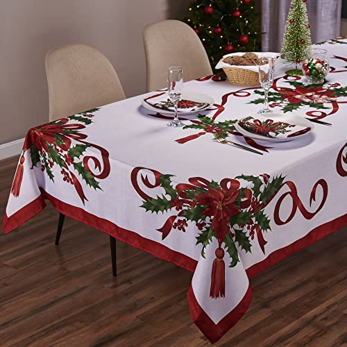 Kadut Christmas Ribbon Tablecloth