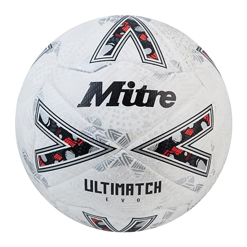 Mitre Ultimatch Evo 24 Soccer Ball, Size 5