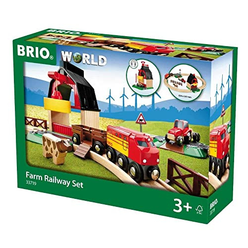 BRIO World 33719 Farm Railway Set