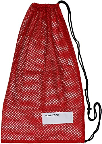 aqua zone Drawstring Mesh Swim Bag