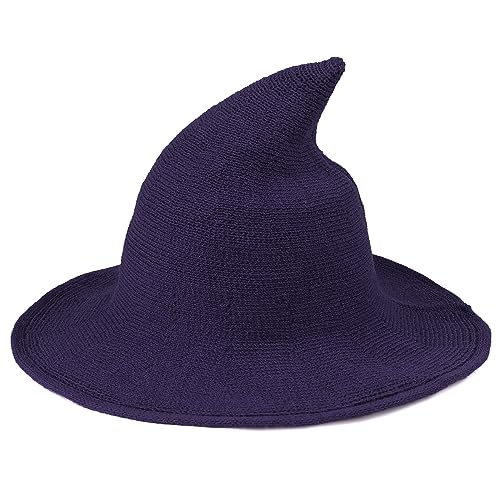 Durio Foldable Knitted Witch Hat