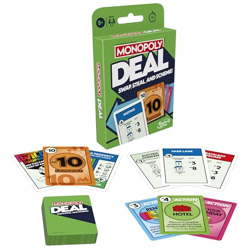 Hasbro Gaming Monopoly Deal Card Game