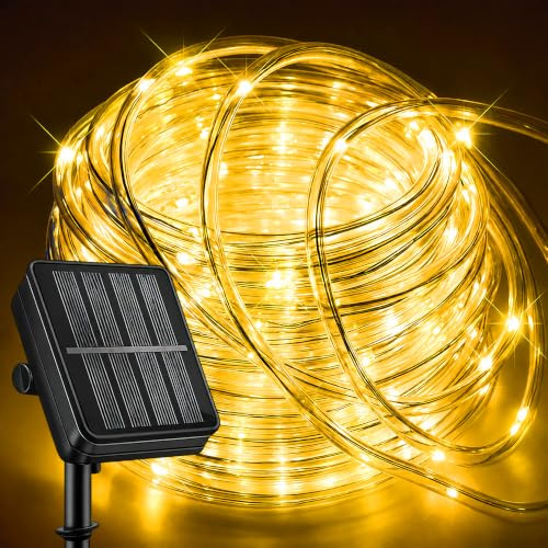 LairtPOW Solar Rope Light 10m 100 LED
