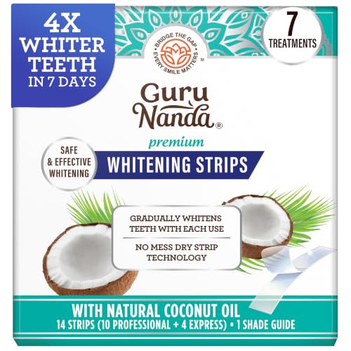 GuruNanda Teeth Whitening Strips