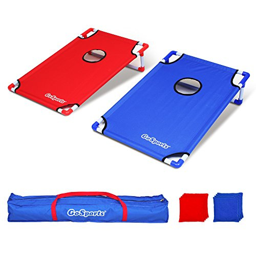 GoSports PVC Framed Cornhole Set