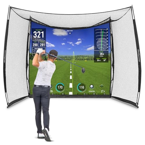GoSports Range Cage 10 x 8 ft Golf Practice Net