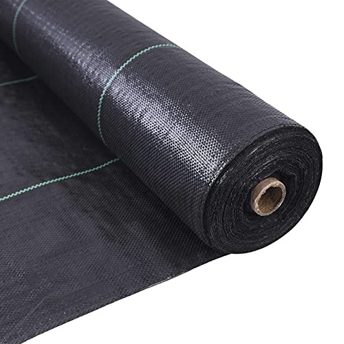WorthPlanet Woven Weed Control Fabric 1 x 9.75m