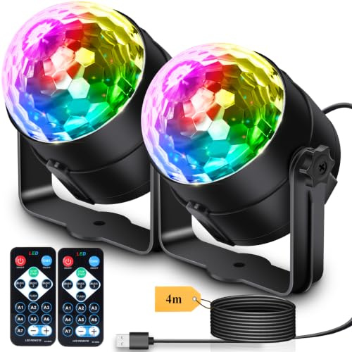 Apeocose 2-Pack Party Lights