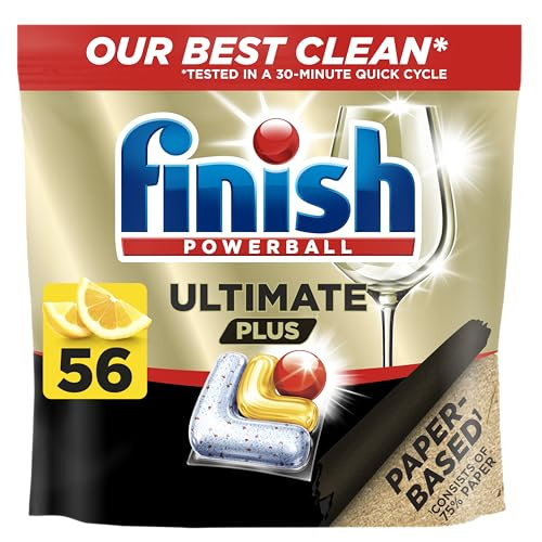 Finish Ultimate Plus All in 1 Dishwasher Tablets (56 Pack)