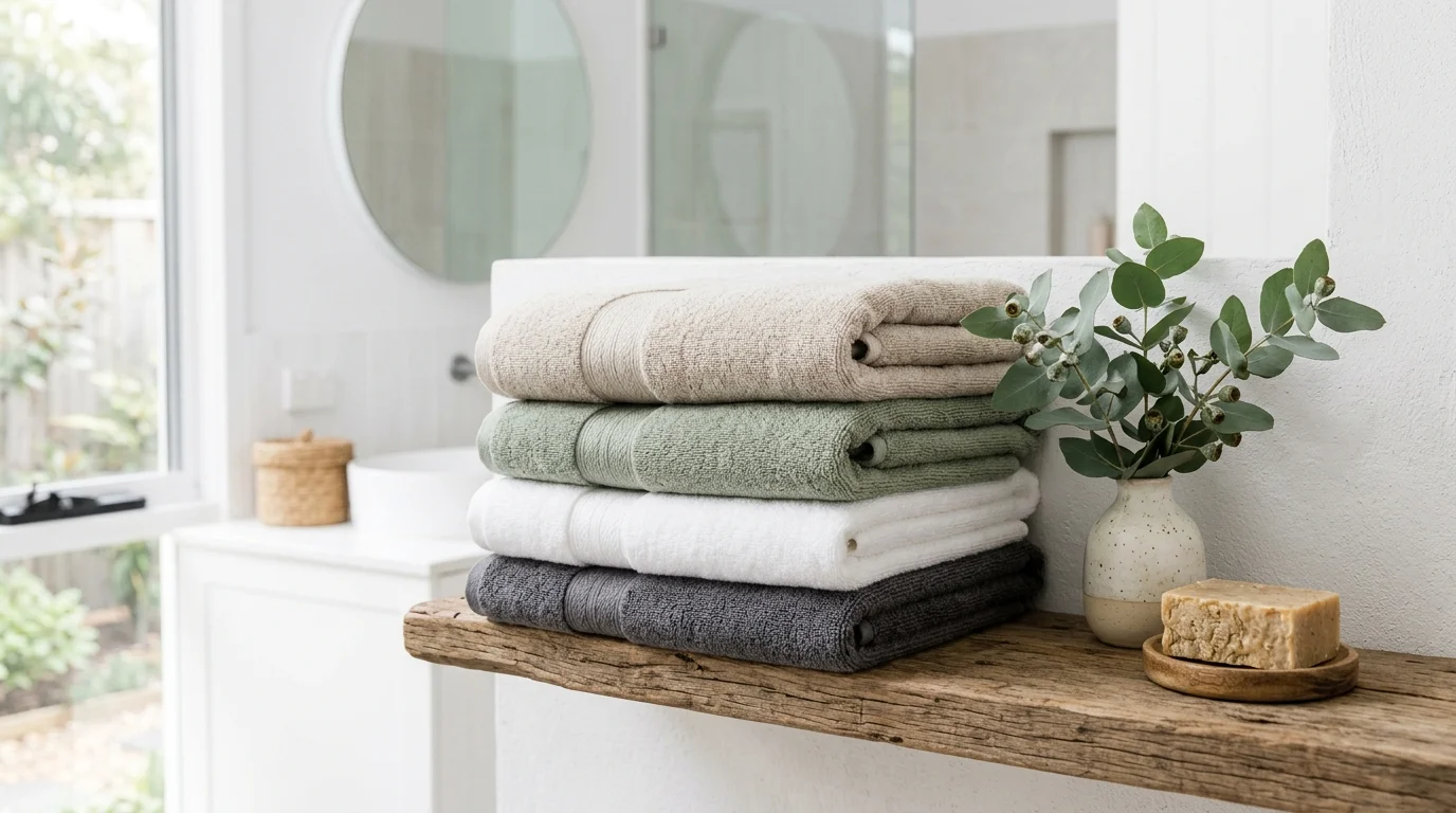 Best Bath Towels in Australia 2026 — GSM, Cotton Types & Plushness Compared
