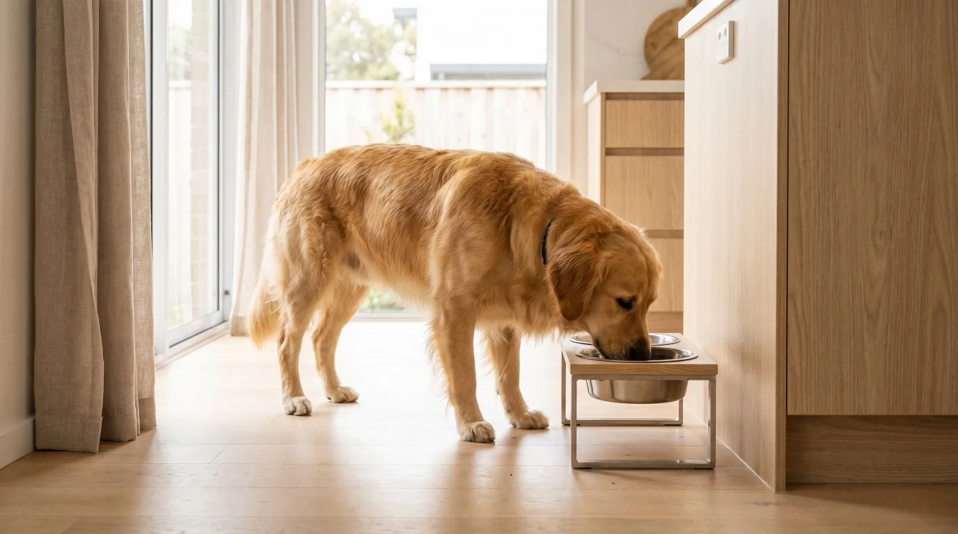 The Best Elevated Dog Bowls in Australia (2026): Raised Feeders for Big, Senior and Flat-Faced Dogs