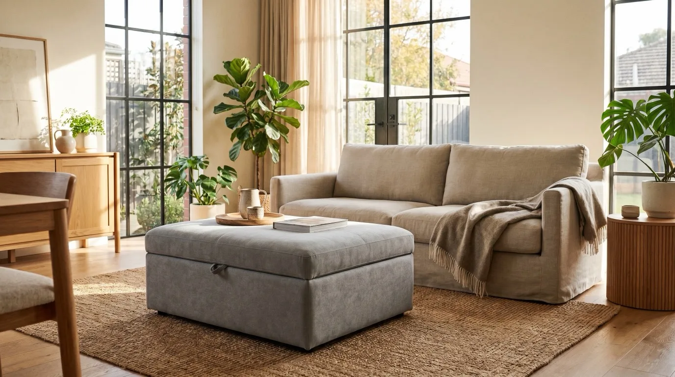 The Best Storage Ottomans in Australia (2026): Tested Picks for Every Room