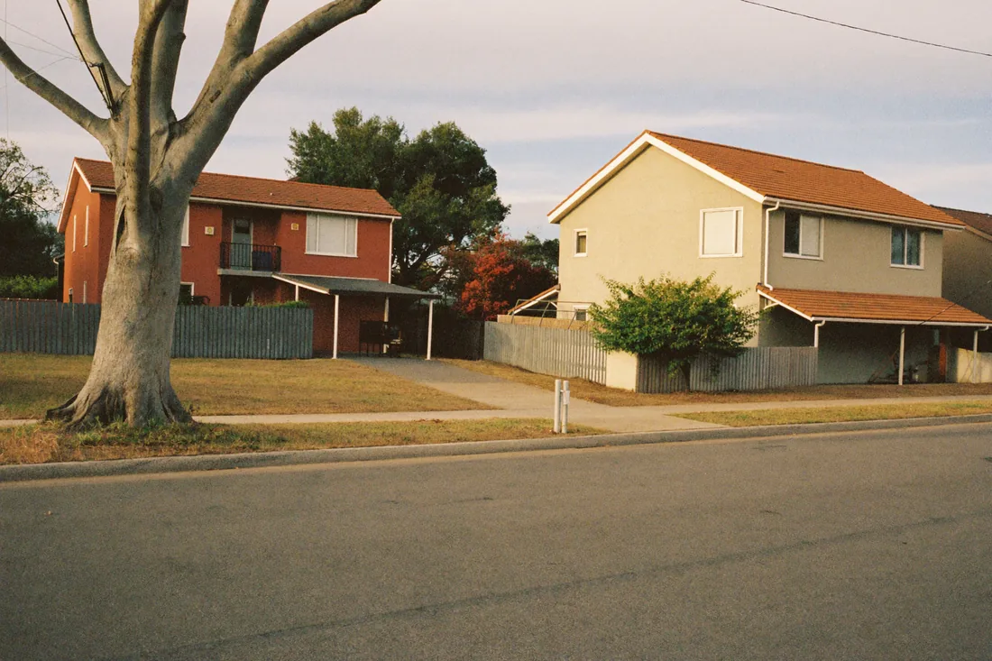 A quiet residential street of single-storey brick homes in Adelaide's northern suburbs, where many first home buyers find the cheapest entry points.