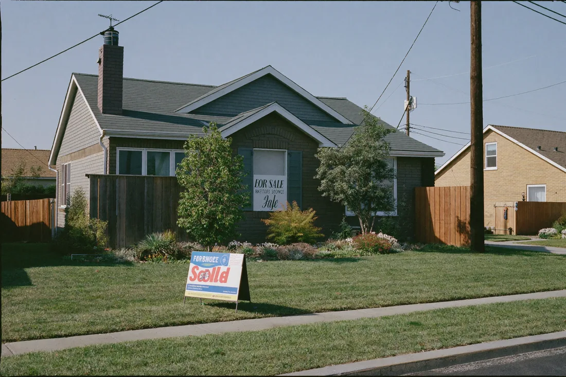 A recently sold suburban Australian home, the kind a buyer signs a contract on during the cooling-off period.