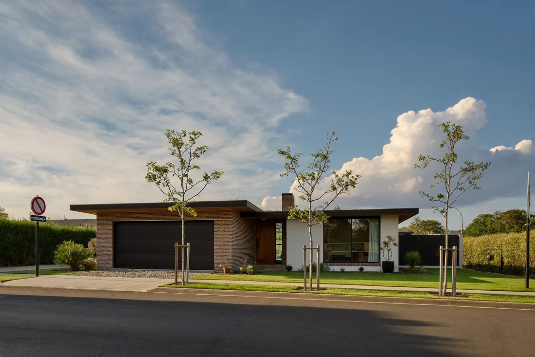 A newly built house in an outer-suburban Australian growth corridor, typical of an affordable rentvesting investment property.