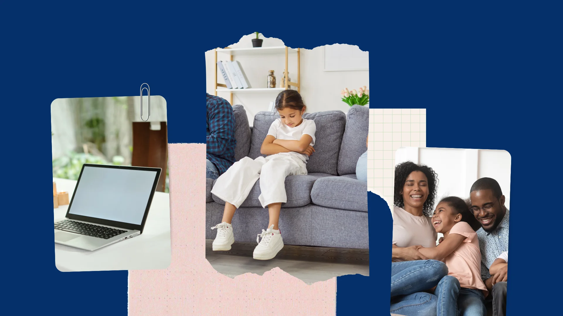 Family streaming and working on laptops across rooms of modern Australian home