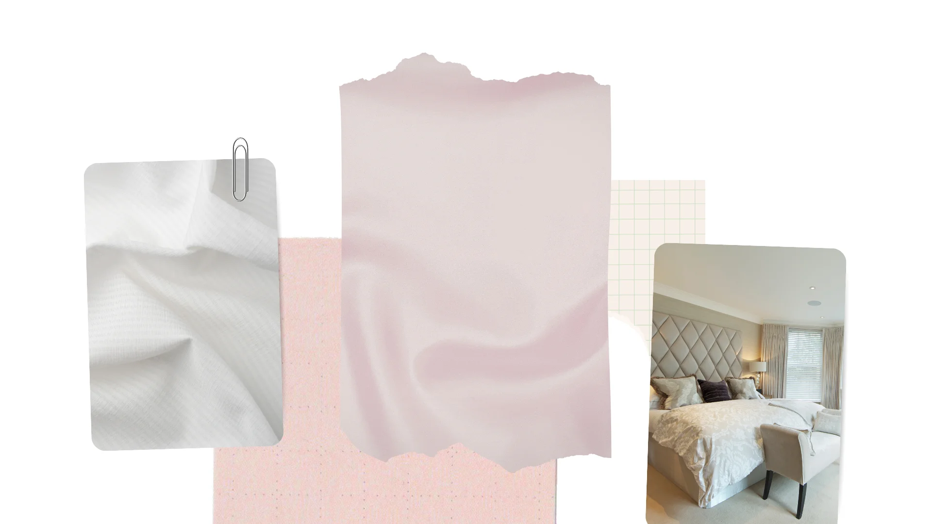 Close-up of luxurious bamboo sheet fabric with natural texture