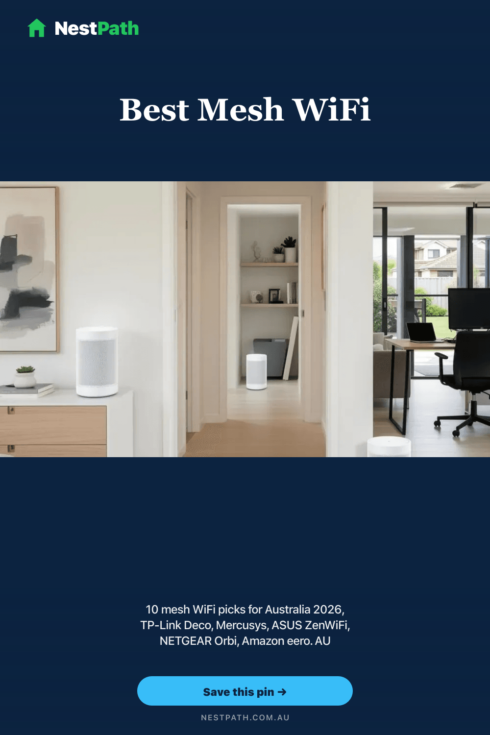 Pinterest pin, Best Mesh WiFi Australia