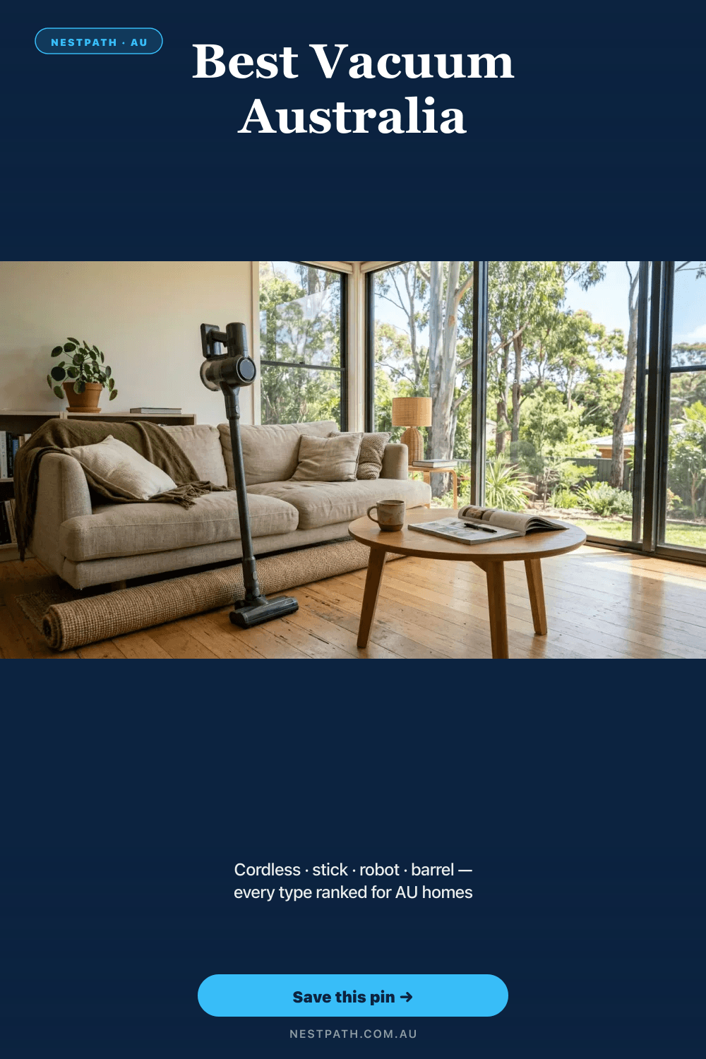Pinterest pin — Best Vacuum Australia